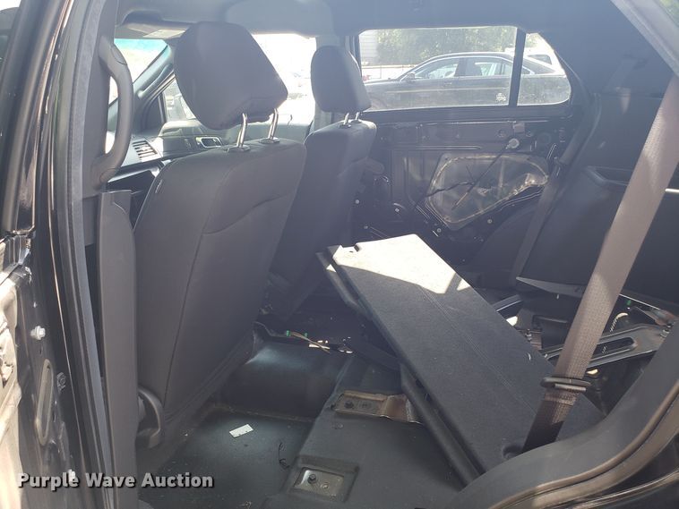 image for item ET9769 2015 Ford Explorer Police Interceptor SUV