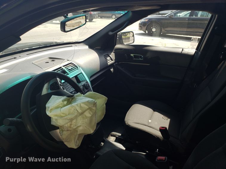 image for item ET9769 2015 Ford Explorer Police Interceptor SUV