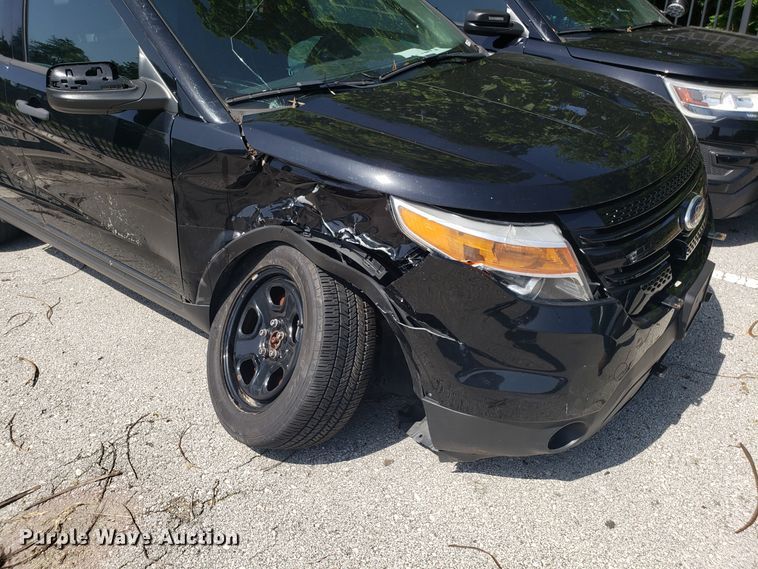 image for item ET9769 2015 Ford Explorer Police Interceptor SUV