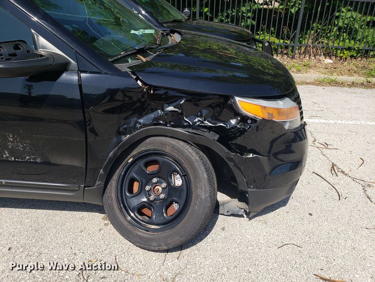 image for item ET9769 2015 Ford Explorer Police Interceptor SUV