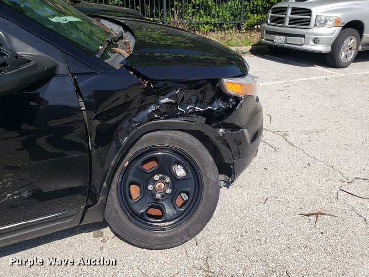 image for item ET9769 2015 Ford Explorer Police Interceptor SUV