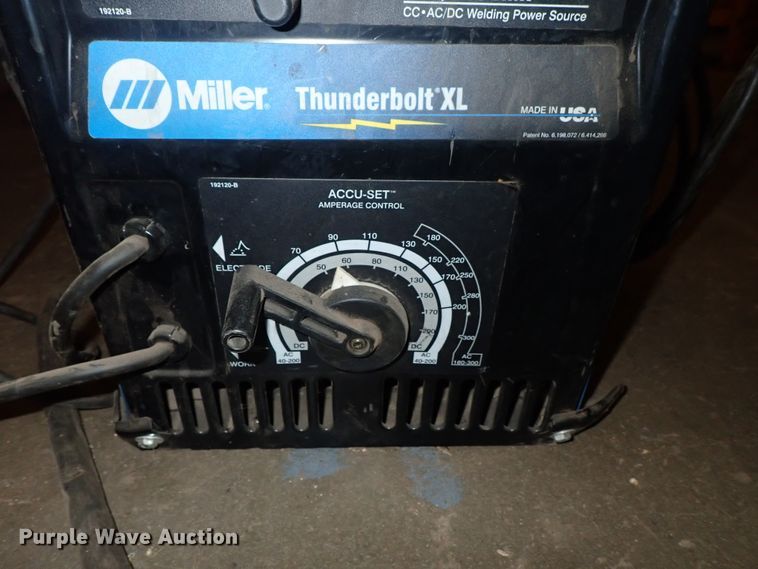 image for item FB9188 Miller Thunderbolt XL welder