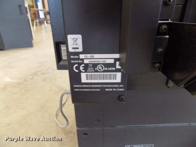 image for item FI9788 Bizhub 362 proner/copier