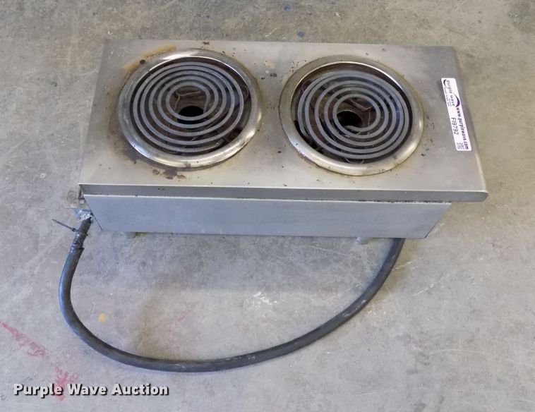 image for item FI9792 Starmax two burner hot plate