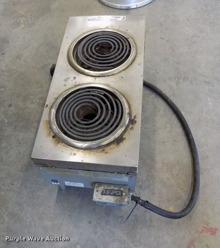 image for item FI9792 Starmax two burner hot plate