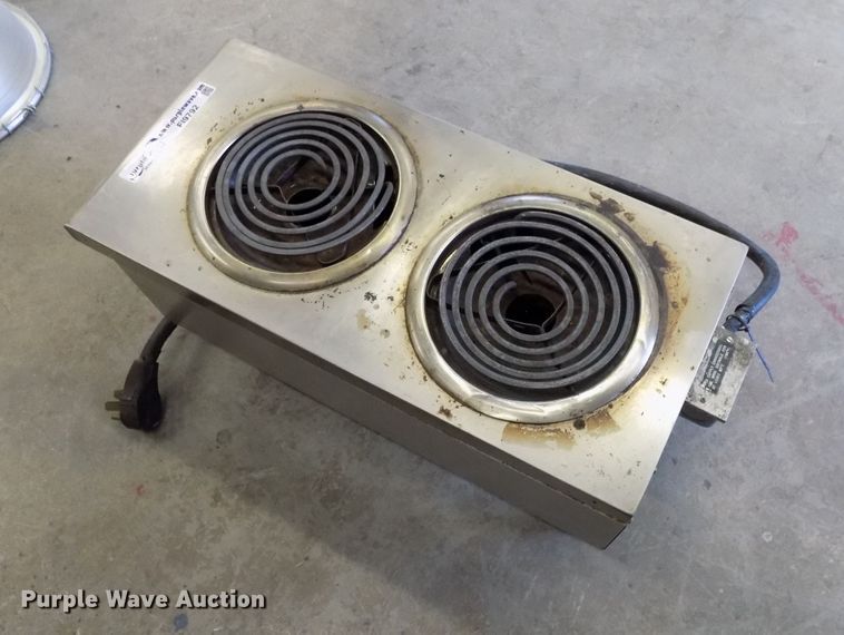 image for item FI9792 Starmax two burner hot plate