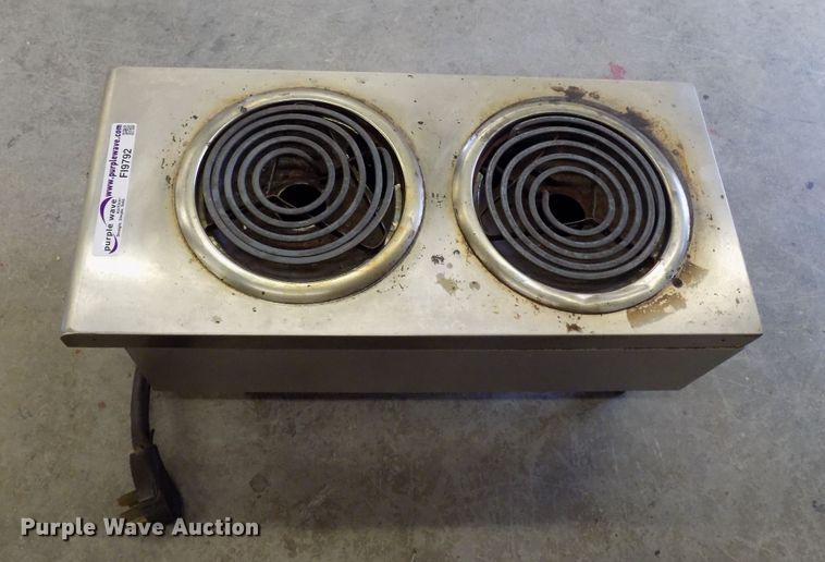 image for item FI9792 Starmax two burner hot plate