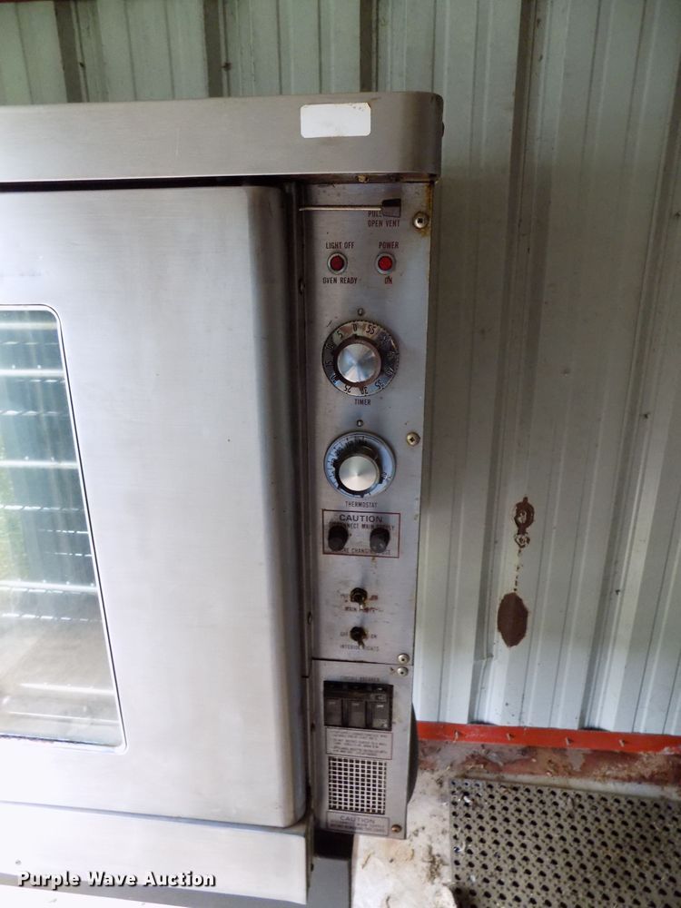 image for item FI9801 Stainless steel four rack oven