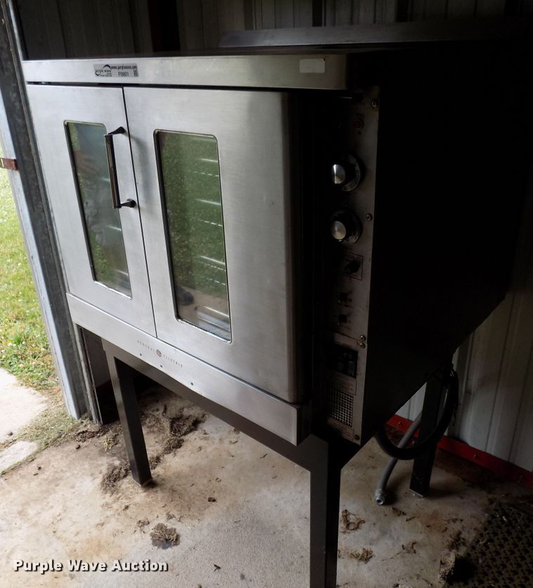 image for item FI9801 Stainless steel four rack oven