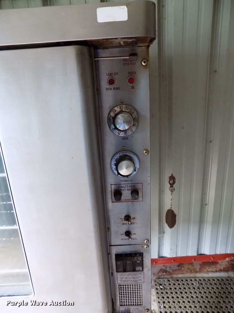 image for item FI9801 Stainless steel four rack oven