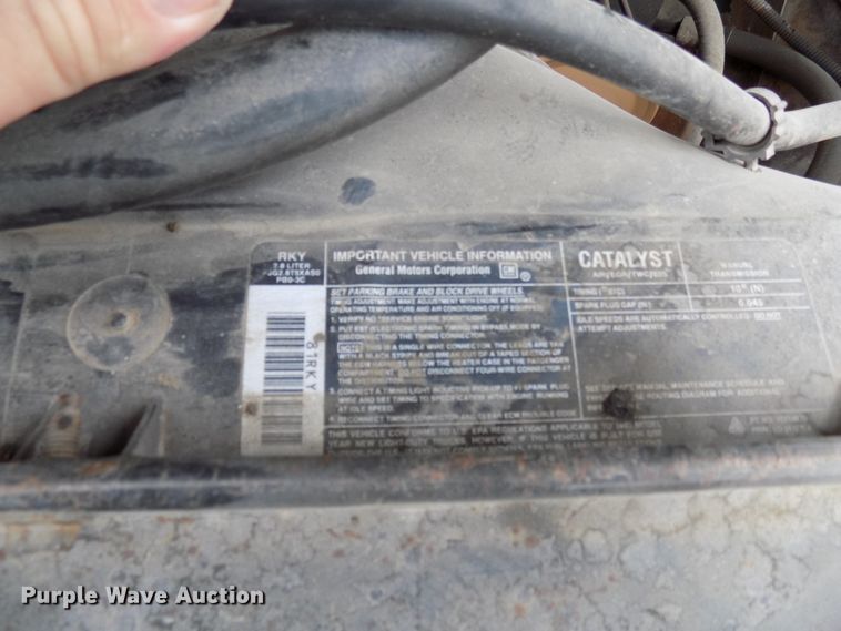 image for item FI9812 1993 Chevrolet S10 pickup truck