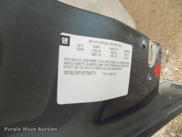 image for item FI9820 2006 Chevrolet Cobalt