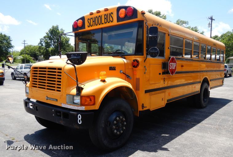 image for item FI9855 1999 International 3800 school bus