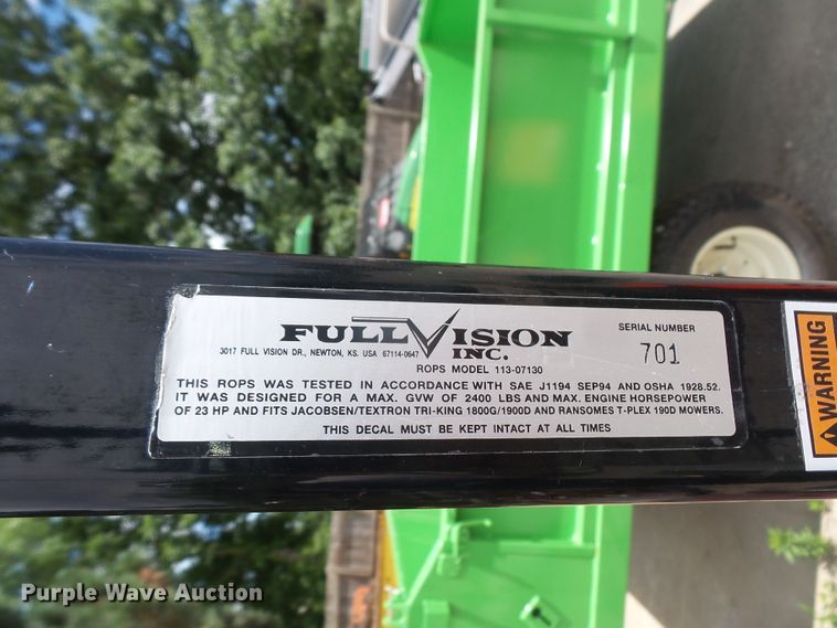 image for item FJ9141 2009 Jacobsen Tri-King 1900D lawn mower