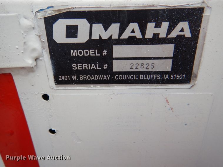 image for item FP9002 Omaha brush fire truck bed