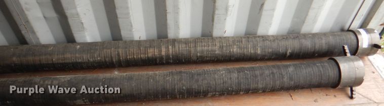 image for item FP9008 (2) 10'L x 6" diameter hard suction hoses