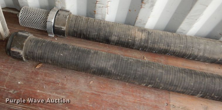 image for item FP9008 (2) 10'L x 6" diameter hard suction hoses