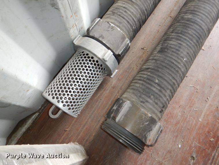 image for item FP9008 (2) 10'L x 6" diameter hard suction hoses