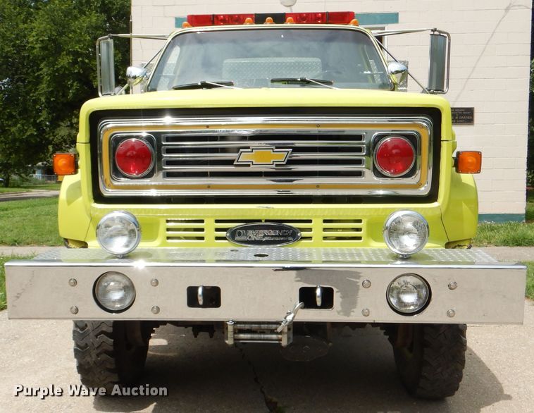 image for item FP9018 1984 Chevrolet C70 fire truck