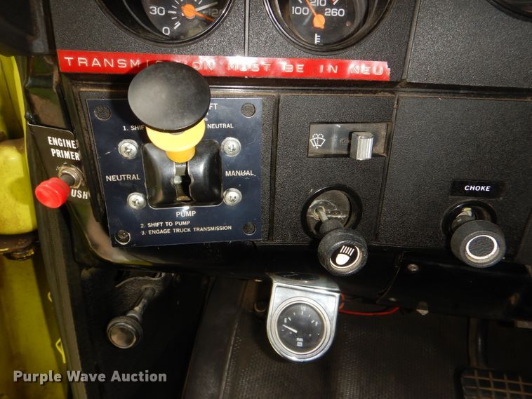 image for item FP9018 1984 Chevrolet C70 fire truck