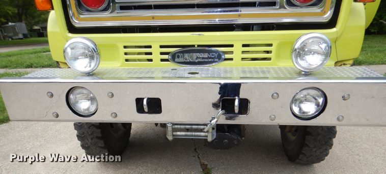 image for item FP9018 1984 Chevrolet C70 fire truck