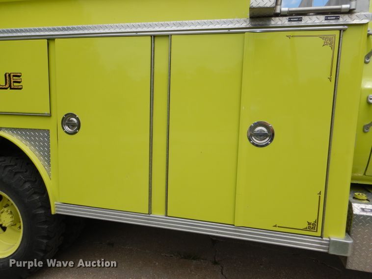 image for item FP9018 1984 Chevrolet C70 fire truck