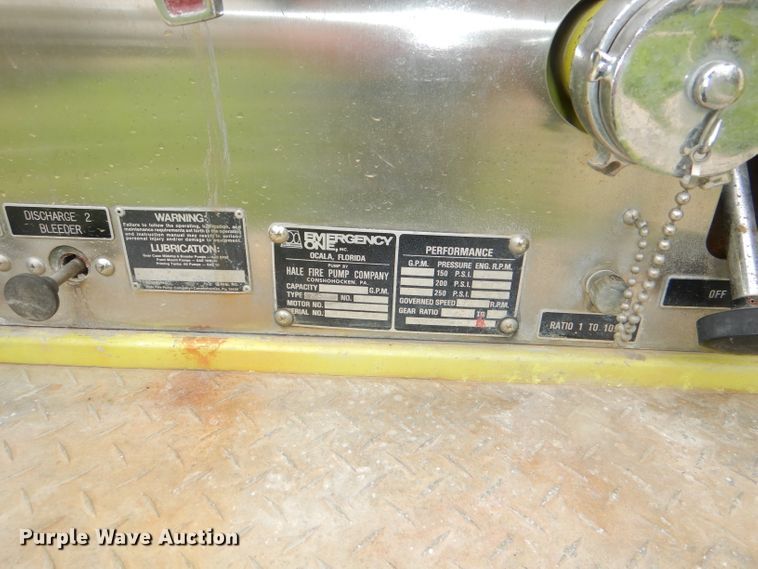 image for item FP9018 1984 Chevrolet C70 fire truck