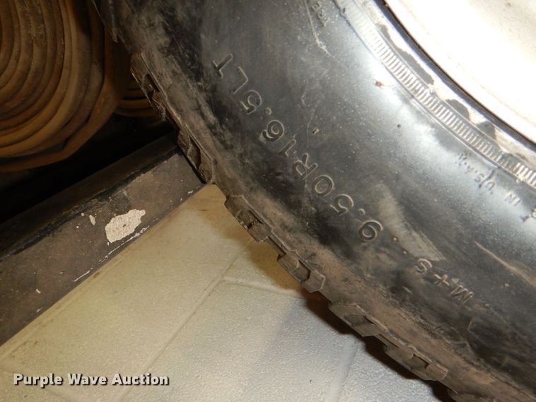 image for item FP9023 (4) Goodyear 9.50R16.5 tires and wheels