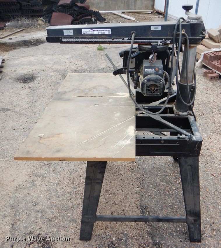 image for item FT9638 Dewalt 7790 radial arm saw