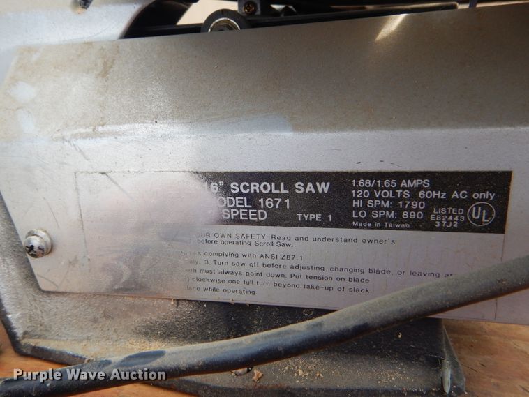 image for item FT9649 Dremel 1671 scroll saw