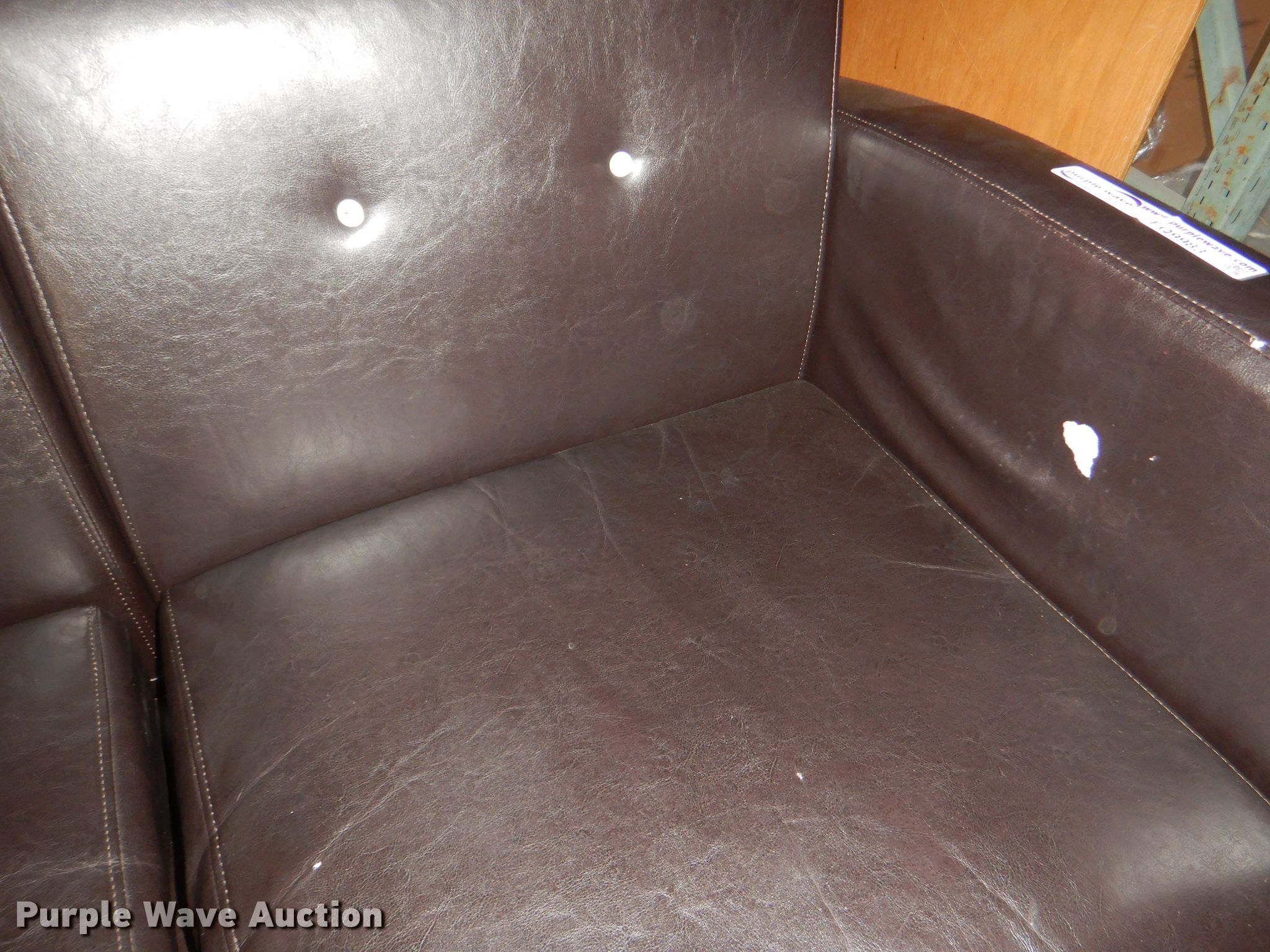 (3) couches in Lawrence, KS Item FQ9983 sold Purple Wave