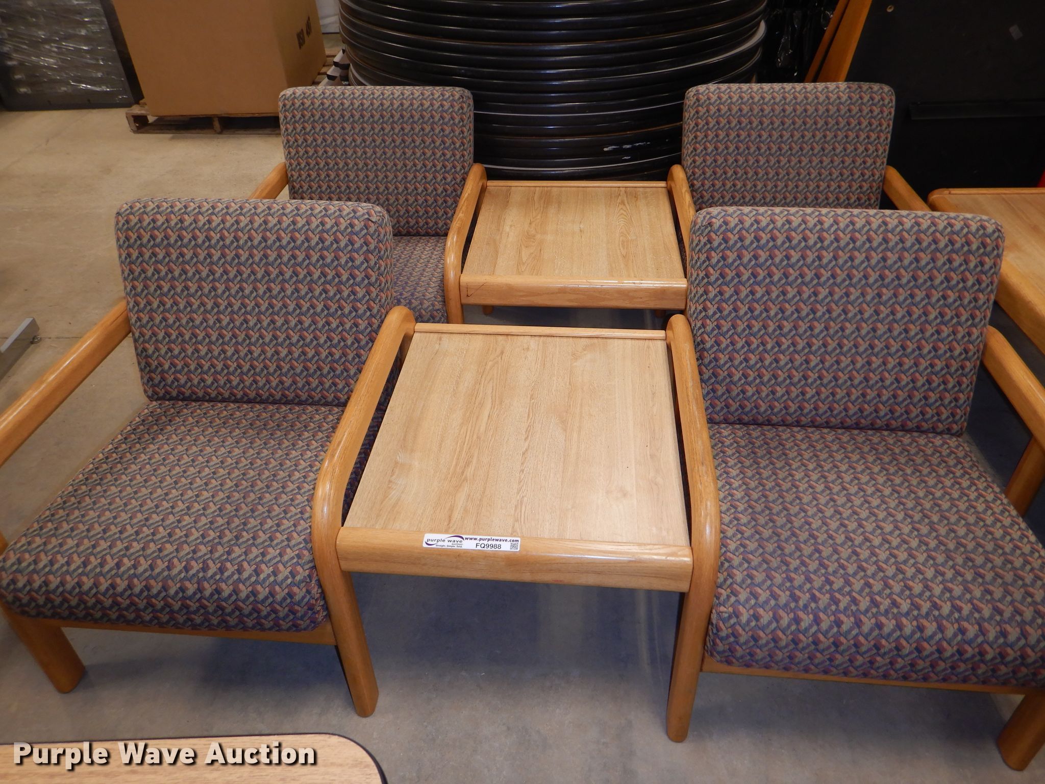 (5) furniture sections in Lawrence, KS Item FQ9988 sold Purple Wave