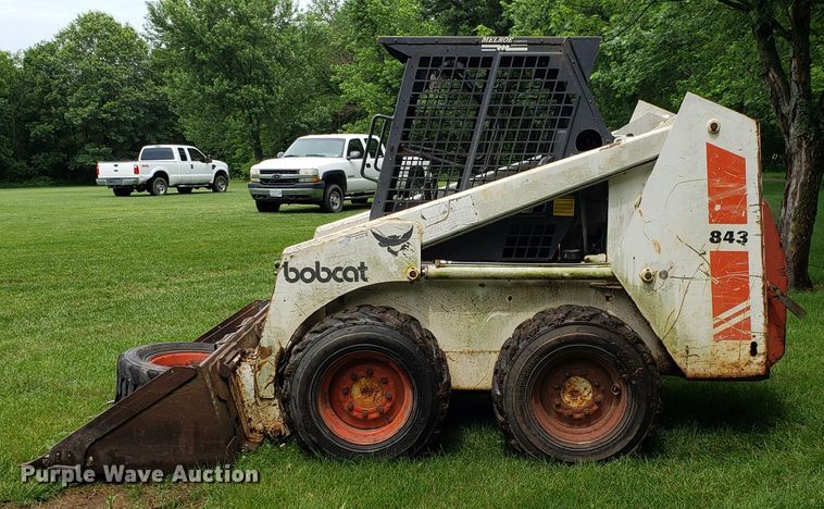 image for item AN9435 1986 Bobcat 843 skid steer