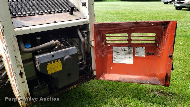 image for item AN9435 1986 Bobcat 843 skid steer