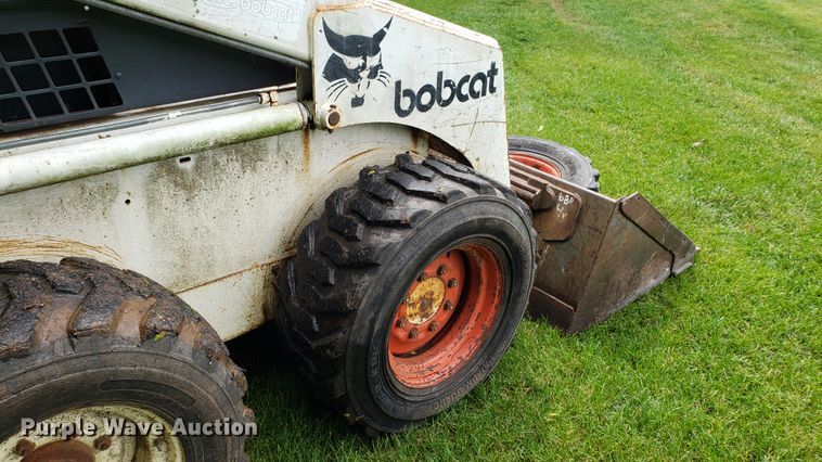 image for item AN9435 1986 Bobcat 843 skid steer