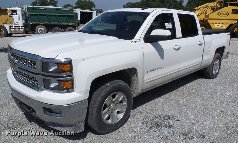 image for item DB2209 2015 Chevrolet Silverado 1500 Crew Cab pickup truck