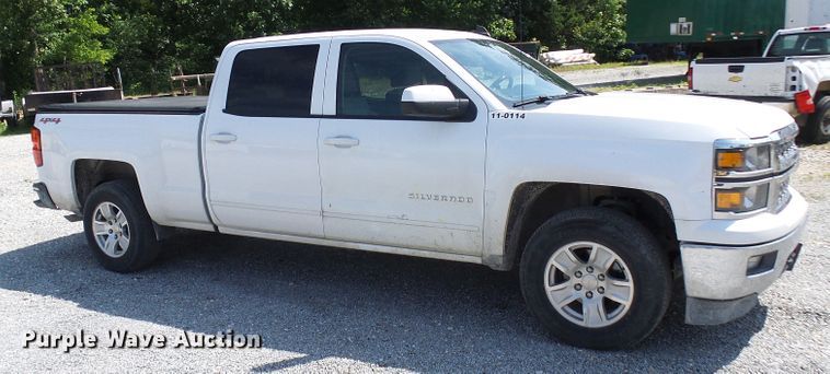 image for item DB2209 2015 Chevrolet Silverado 1500 Crew Cab pickup truck