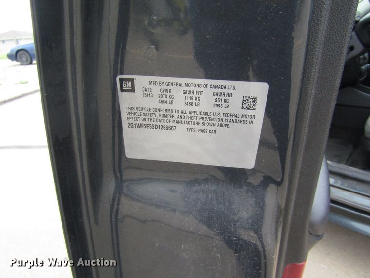 image for item DB4948 2013 Chevrolet Impala