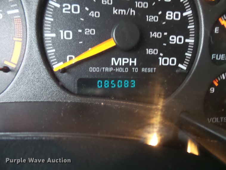 image for item DC4534 2003 Chevrolet S10 Ext. Cab pickup truck