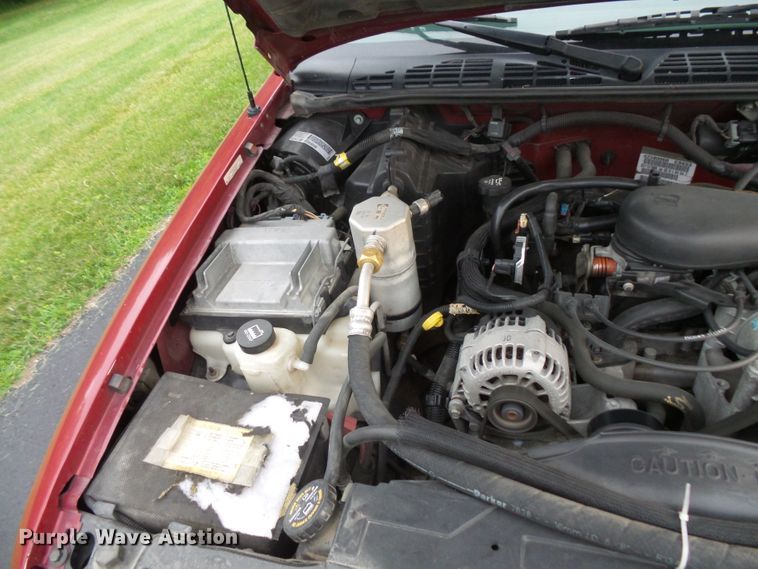 image for item DC4534 2003 Chevrolet S10 Ext. Cab pickup truck