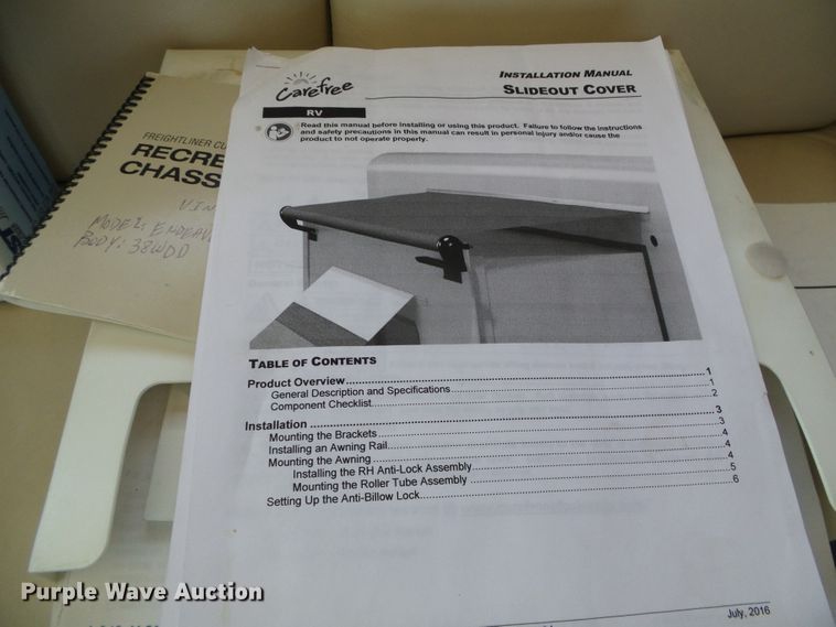 image for item DC5107 2000 Freightliner 38WDD Endeavor Holiday Rambler RV