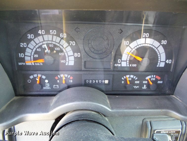 image for item DC5111 1995 GMC TopKick C6500 flatbed truck