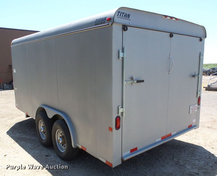 image for item DC5112 2012 Titan CG-120-8-16 enclosed cargo trailer