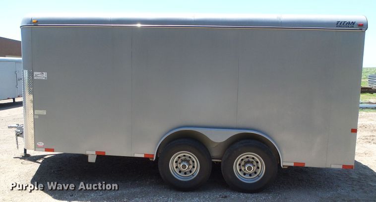image for item DC5112 2012 Titan CG-120-8-16 enclosed cargo trailer