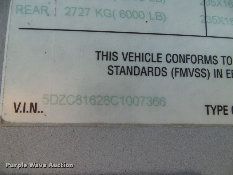 image for item DC5112 2012 Titan CG-120-8-16 enclosed cargo trailer