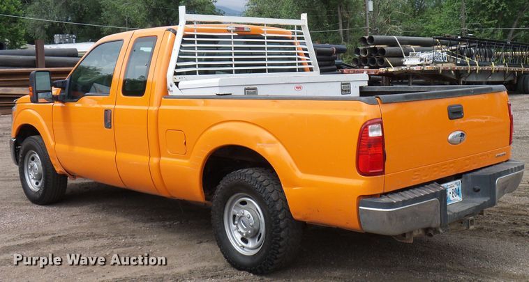 image for item DD6035 2012 Ford F250 Super Duty SuperCab pickup truck