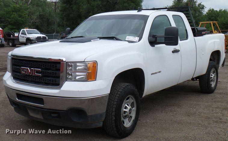 image for item DD6036 2012 GMC Sierra 2500HD Ext. Cab pickup truck