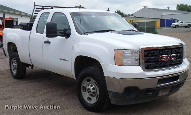 image for item DD6036 2012 GMC Sierra 2500HD Ext. Cab pickup truck