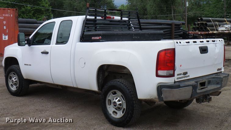 image for item DD6036 2012 GMC Sierra 2500HD Ext. Cab pickup truck