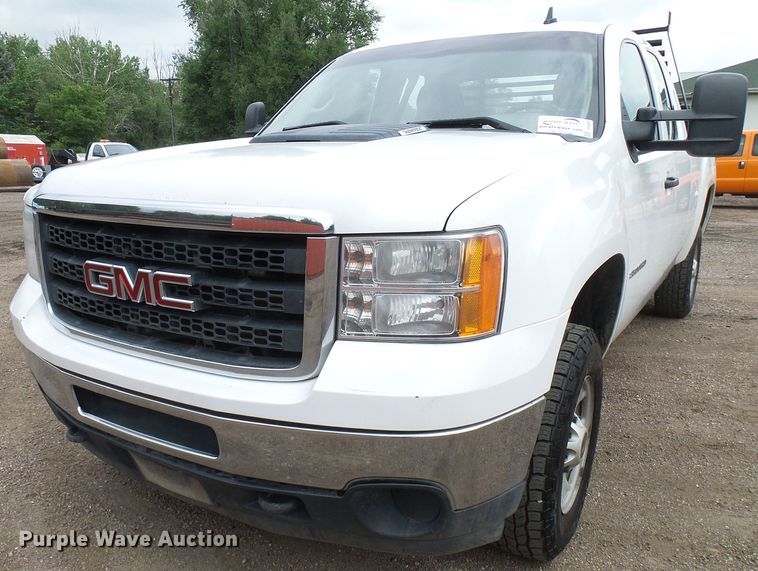 image for item DD6036 2012 GMC Sierra 2500HD Ext. Cab pickup truck